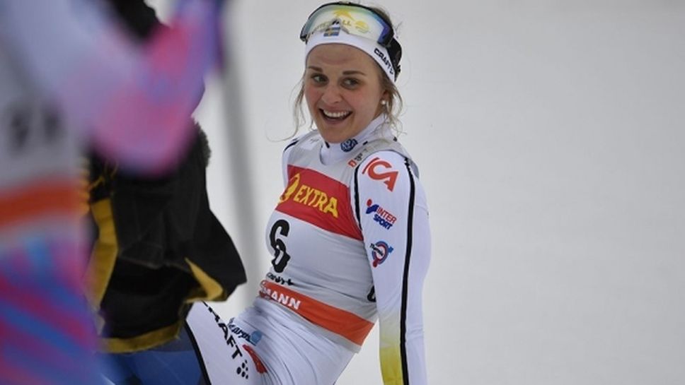 Стина Нилсон постигна втора победа в "Тур дьо ски"