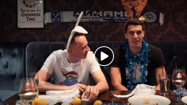 Светослав Гоцев и Динамо-ЛО със специален новогодишен поздрав (видео)