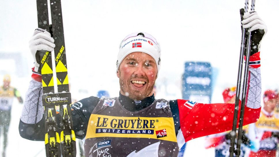 Емил Иверсен спечели четвъртия старт от "Тур дьо ски"