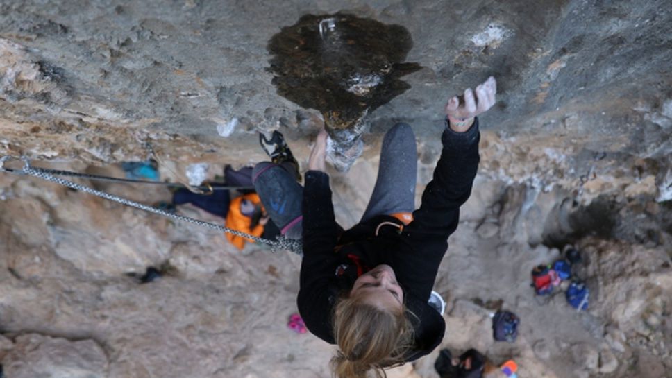 13-годишна стана втората българка с категория 8с в скалното катерене