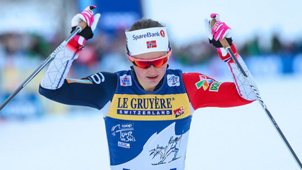 Ингвилд Флугстад Йостберг спечели масовия старт от веригата "Тур дьо Ски" във Вал ди Фиеме