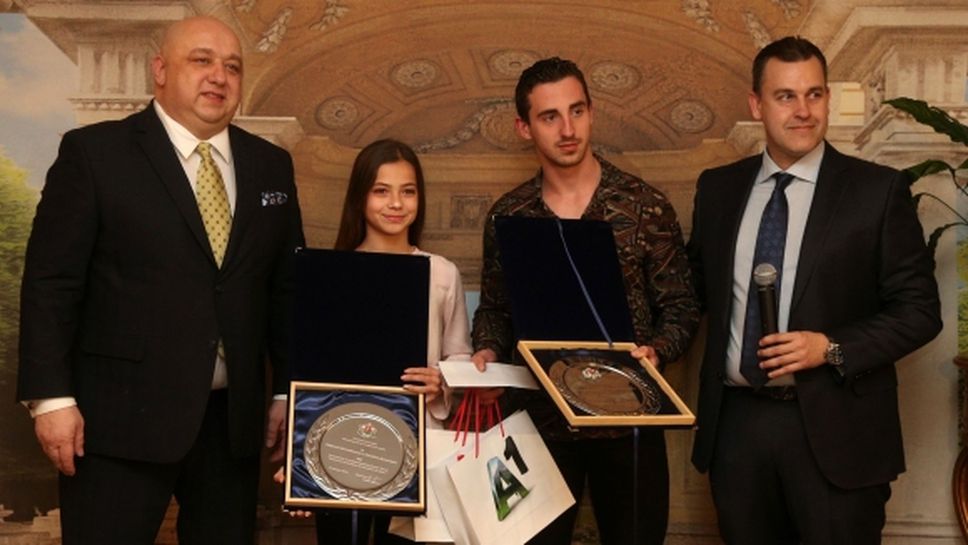 Мирела Костадинова и Панайот Димитров спечелиха анкетата Спортист на България до 18 години за 2018 г.
