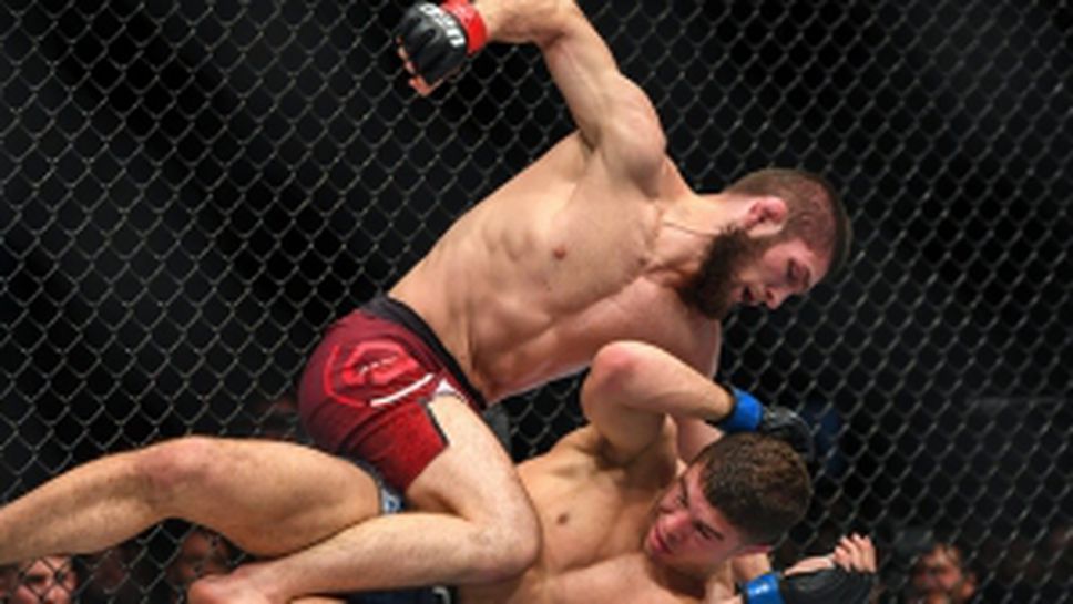 Хабиб Нурмагомедов е новият световен шампион на UFC в лека категория