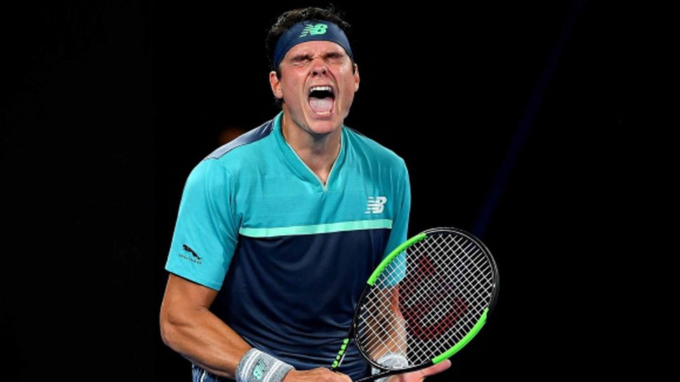 Раонич пречупи Вавринка след четири тайбрека