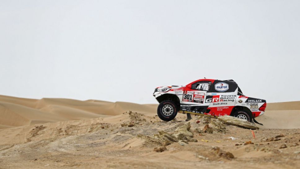 Ал-Атия гарантира първата победа на Toyota на рали Дакар