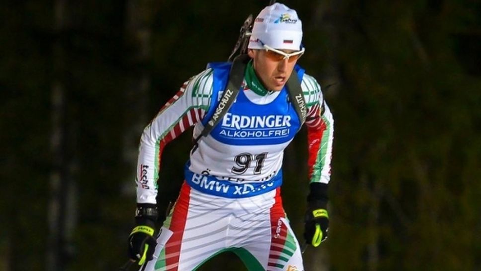 Димитър Парталов зае 44-о място в индивидуалната дисциплина на 15 км в Арбер