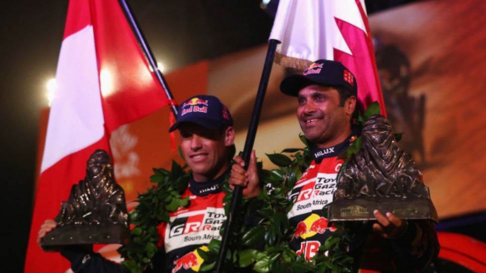 Шампионът на Дакар Ал-Атия: Наистина съм щастлив да спечеля с Toyota