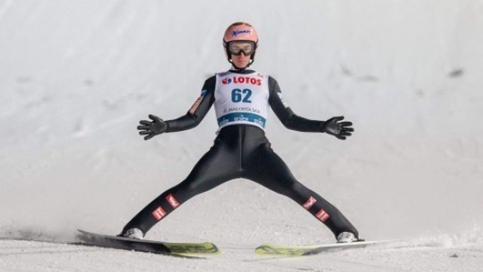 Щефан Крафт триумфира в ски-скоковете в Закопане, Владимир Зографски остана 31-и