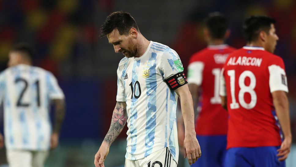 Аржентина се препъна срещу Чили, Меси с гол №72 за "гаучосите"
