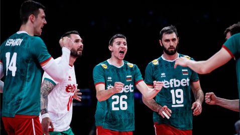 България излиза срещу Иран в търсене на втори успех в Лигата на нациите 🏐🇧🇬