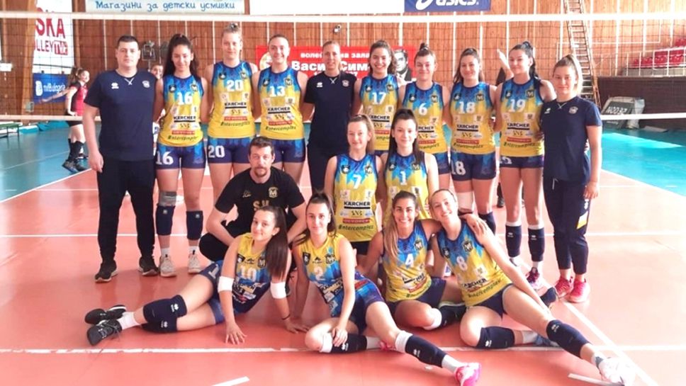 Ясни полуфиналите на Държавното първенство за кадетки 🏐