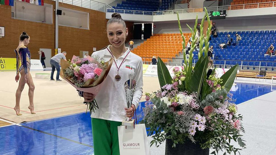 Лъчезара Пекова спечели още два медала на финалите на турнира Гран при