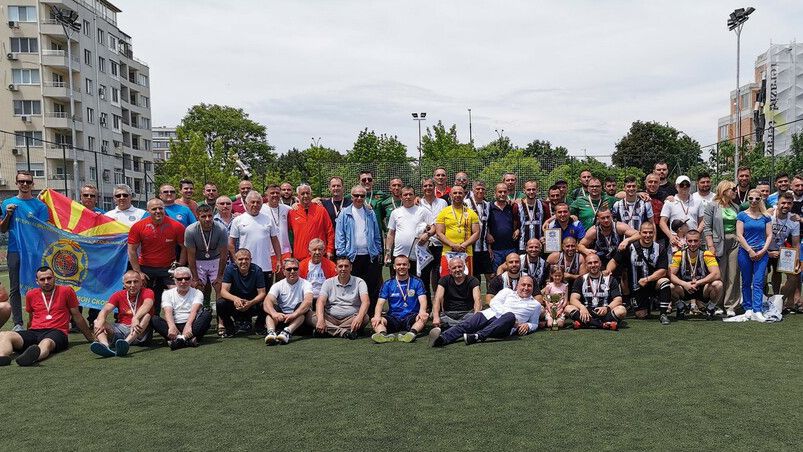 Жандармерия-Бургас спечели Благотворителния турнир по футбол в полза на деца на починали служители на МВР