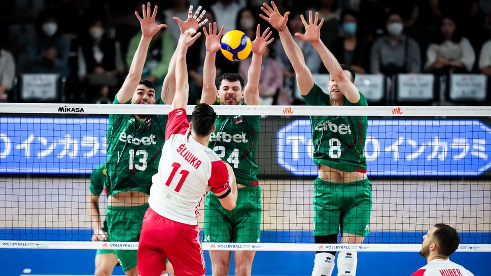 България взе гейм и поизпоти здраво шампиона на VNL Полша