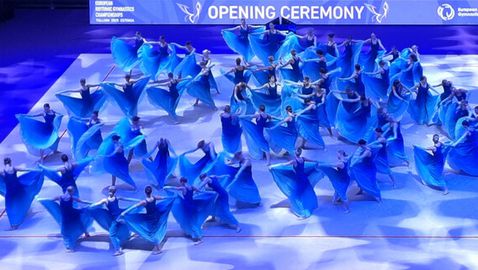 Със стилна церемония в естонската столица Талин беше официално открито 41-о Европейско първенство по художествена гимнастика