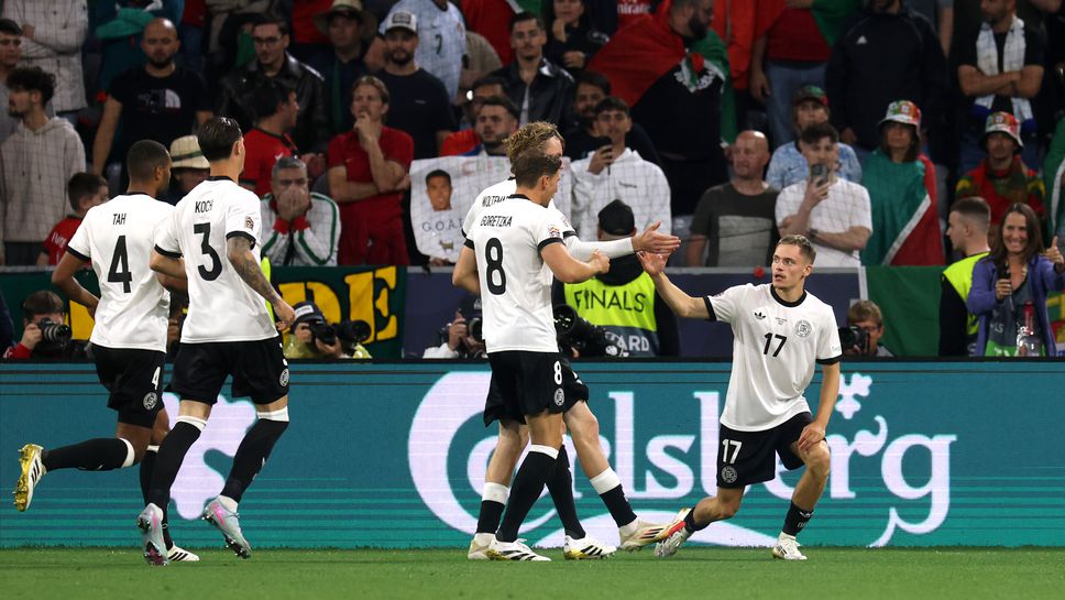 Германия 1:0 Португалия, "Алианц Арена" изригна след гол на Виртц!