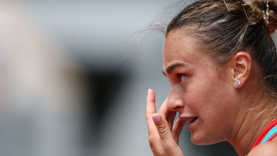 Водачката в световната ранглиспо тенис при жените Арина Сабаленка която