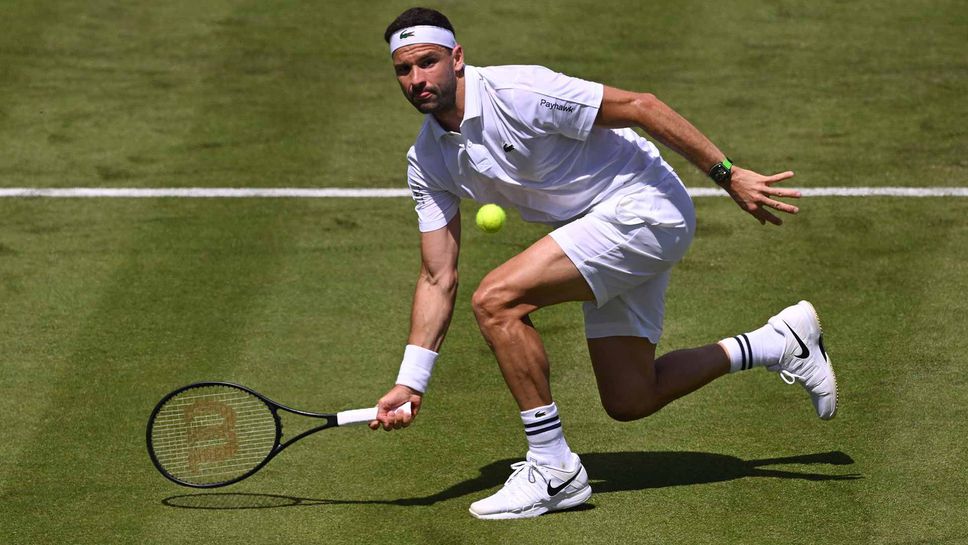 Сезонът на клей приключи за Григор Димтров с отпадането му