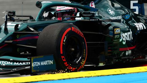 Наказаха Фетел с три места на рождения му ден за старта на Гран При на Австрия