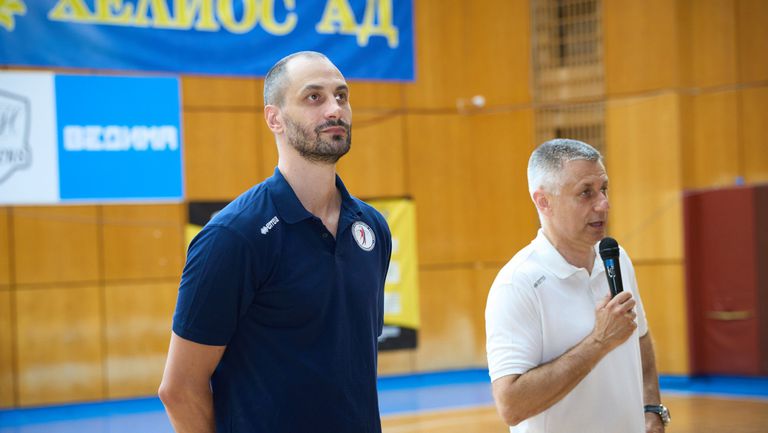 Радостин Стойчев и Матей Казийски проведоха открита тренировка в зала "Дан Колов" в Севлиево 🏐