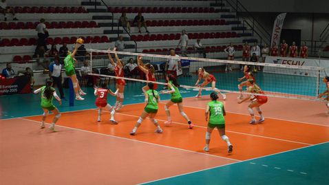 България U16 с втора поредна загуба на ЕвроВолей 2025