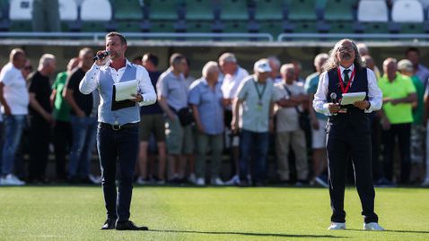  80 години Лудогорец: стадионът приветства Десподов и Пламен Илиев 