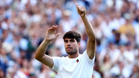 Алкарас не беше убедителен, но пречупи корав германец