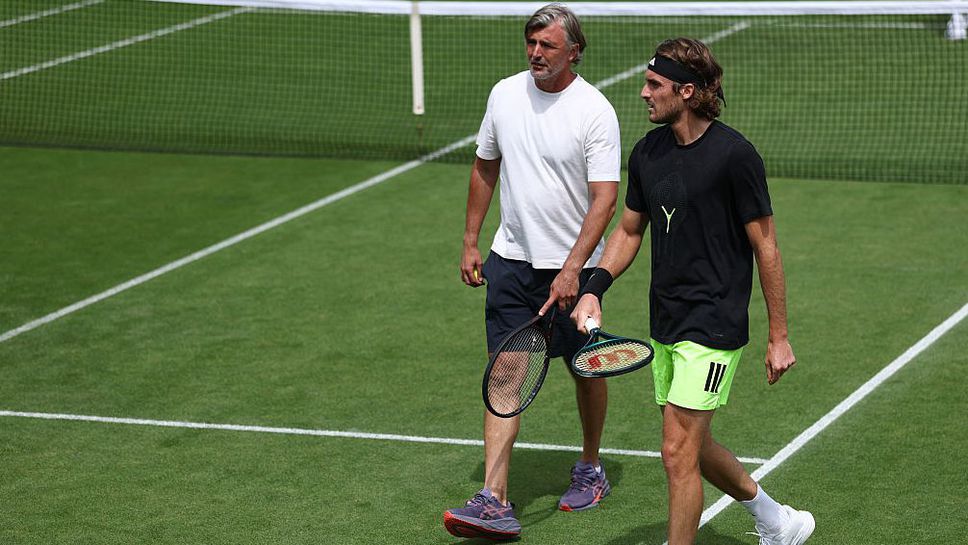 Хърватската легенда Горан Иванишевич който отскоро е треньор на Стефанос