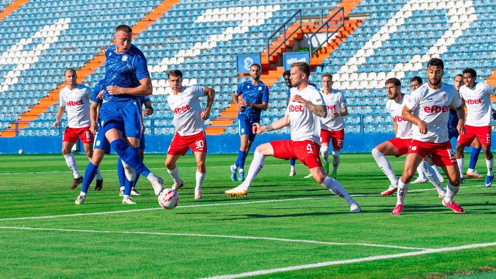 Вараждин 0:0 ЦСКА 1948, съмнение за дузпа и сериозен пропуск на "червените"