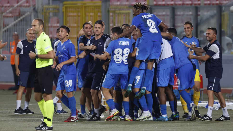 Левски измъкна скъпоценна победа с 1:0 срещу Хамрун (Спартанс) в Малта след късен гол