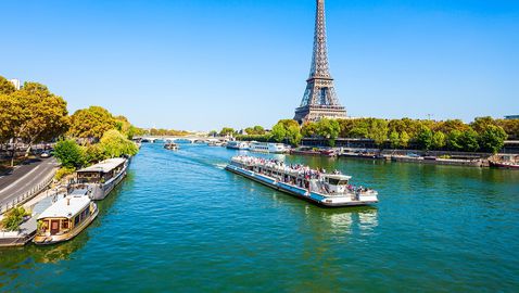 Проливните дъждове в последните дни в Париж направиха река Сена неизползваема за състезания в открити води