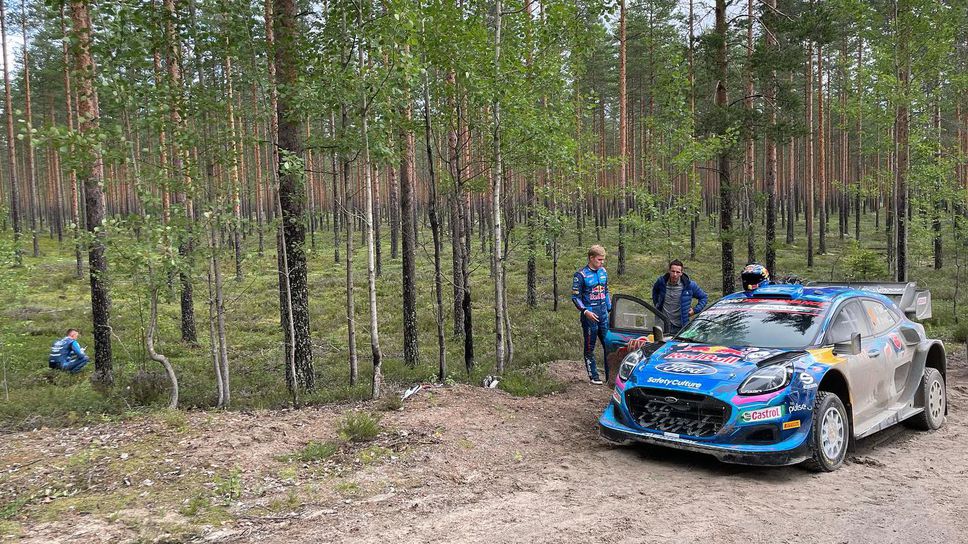Танак обясни защо отпадна от рали “Финландия”