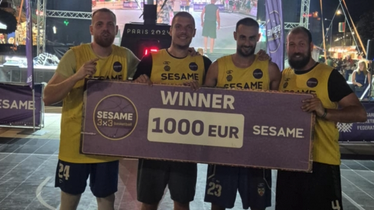 Отбор "61" спечели Sesame 3x3 Basketball Summer Tour 2025 в Приморско