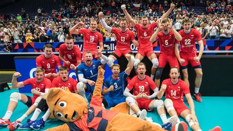 Чехия загря за България с победа над европейския вицешампион Словения 🏐