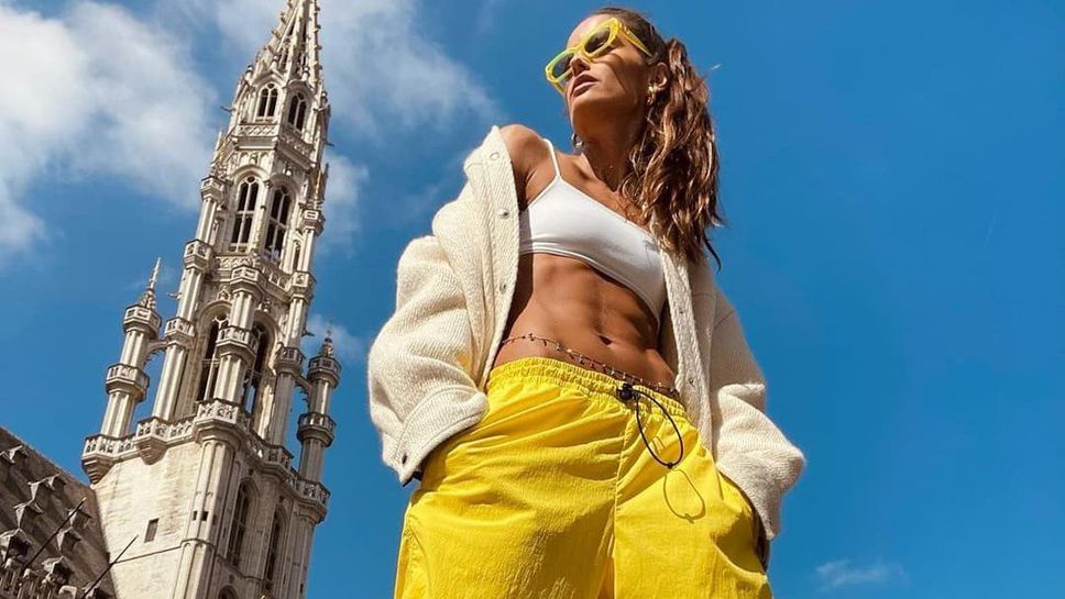 Годеницата на Кевин Трап разби конкуренцията с убийствено тяло