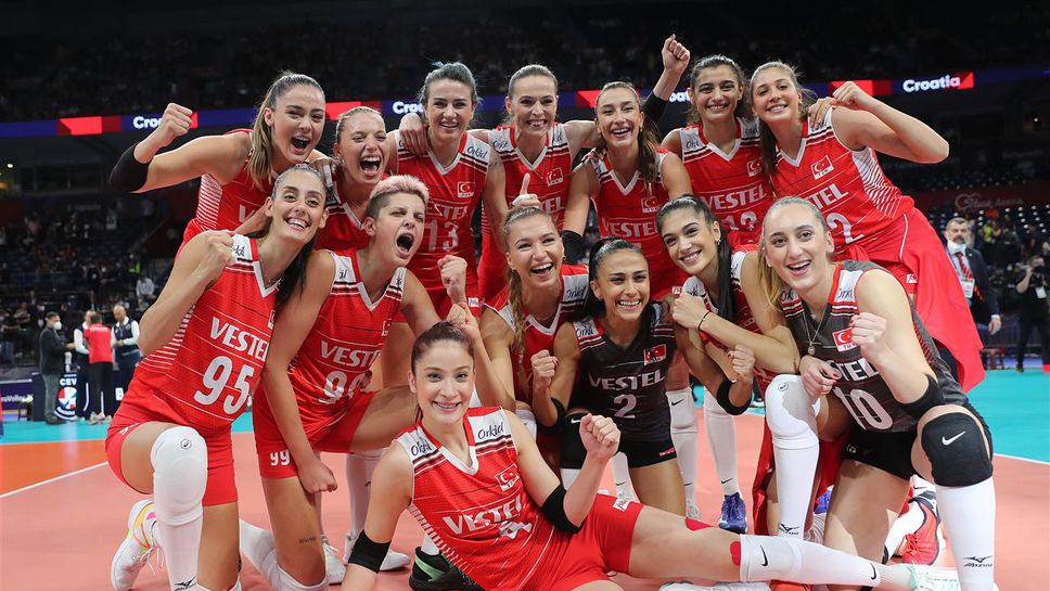 Турция срази Нидерландия и грабна бронзовите медали на Евро 2021 🏐