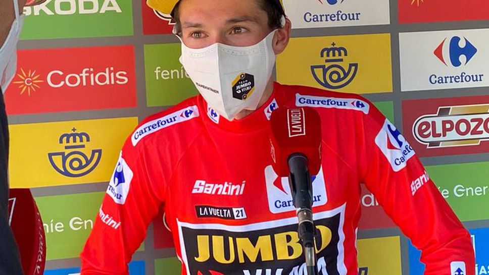 Примож Роглич е близо до трета титла във "Вуелтата"