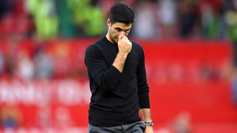  Артета укори съдията за загубата 