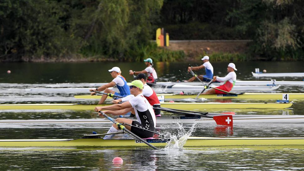 Емил Нейков със сребро на скиф на Европейското в Хазевинкел