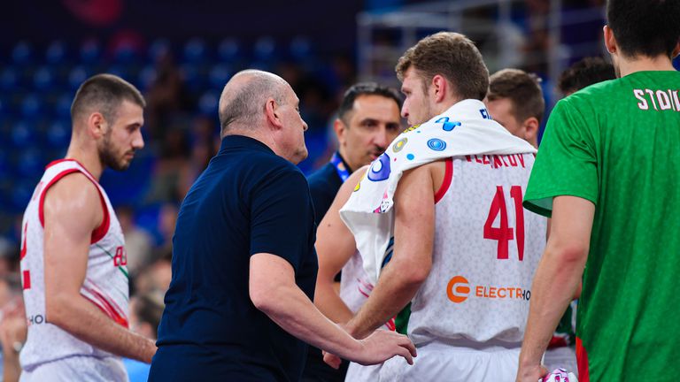 Мъжкият национален отбор на България по баскетбол ще се изправи
