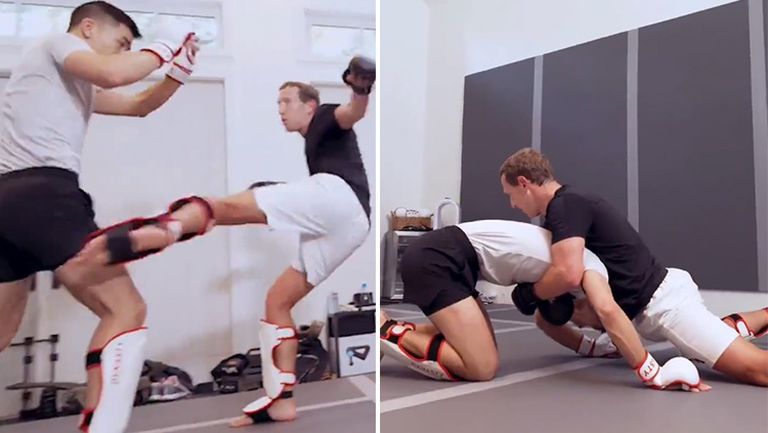 Марк Зукърбърг тренира ММА и това е доста впечатляващо Основателят на