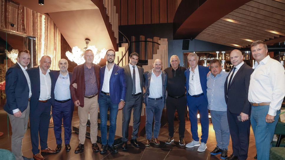 Официална вечеря за двете делегации преди България - Испания