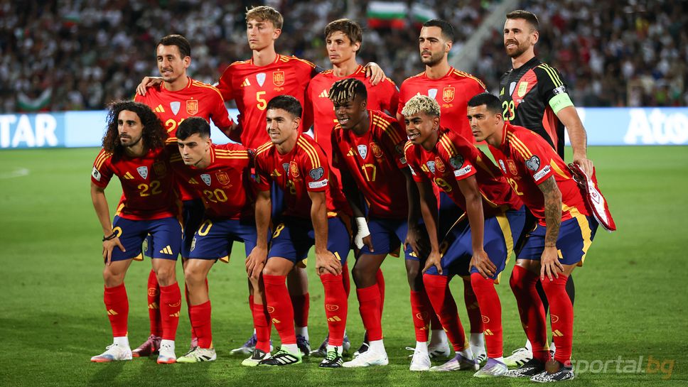 Испания обяви състава си за домакинството на България, една от големите звезди и капитанът липсват