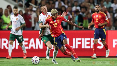  България се бори, само че Испания е от друга вселена 