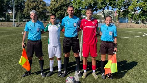 Драма в НСА! Национал U17 с девет души и две спасени дузпи измъкна точка срещу ЦСКА U17