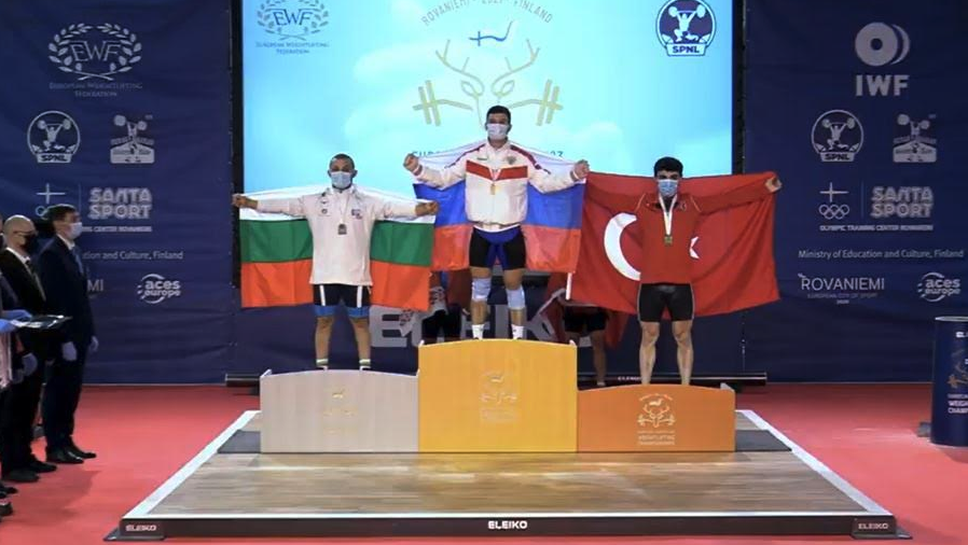 11 медали за България от Европейското първенство по вдигане на тежести за младежи