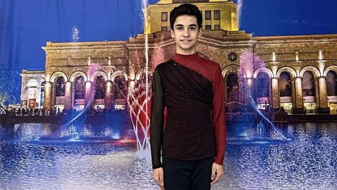 Деян Михайлов завърши 14-ти на Гран при по фигурно пързаляне