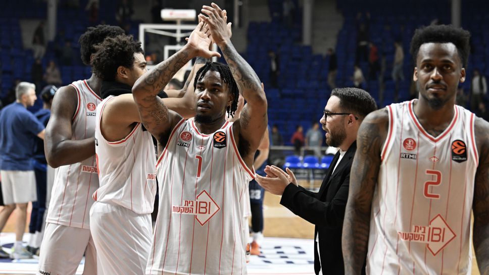 Апоел Тел Авив оглави класирането в Евролигата