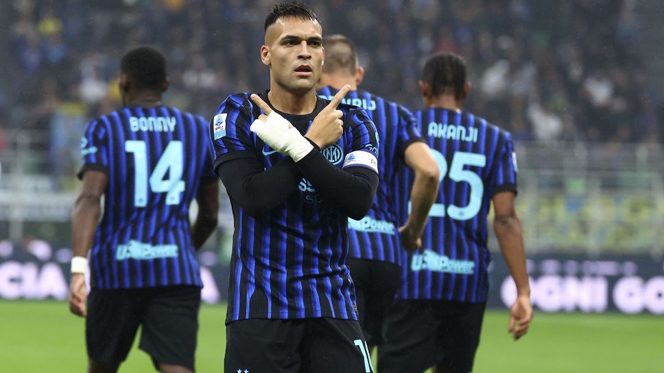 Интер 1:0 Лацио, ранен гол на Лаутаро