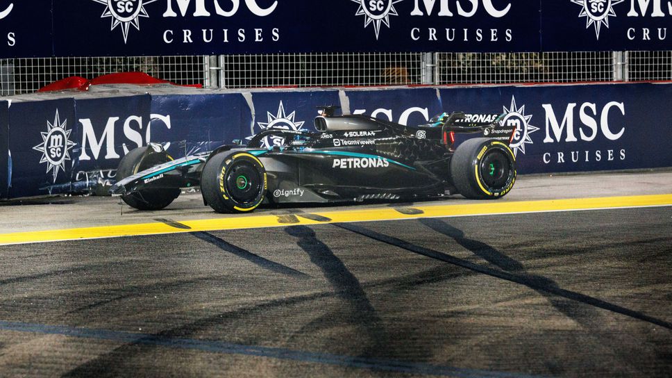 Ръсел не намери обяснение за катастрофата си в Сингапур